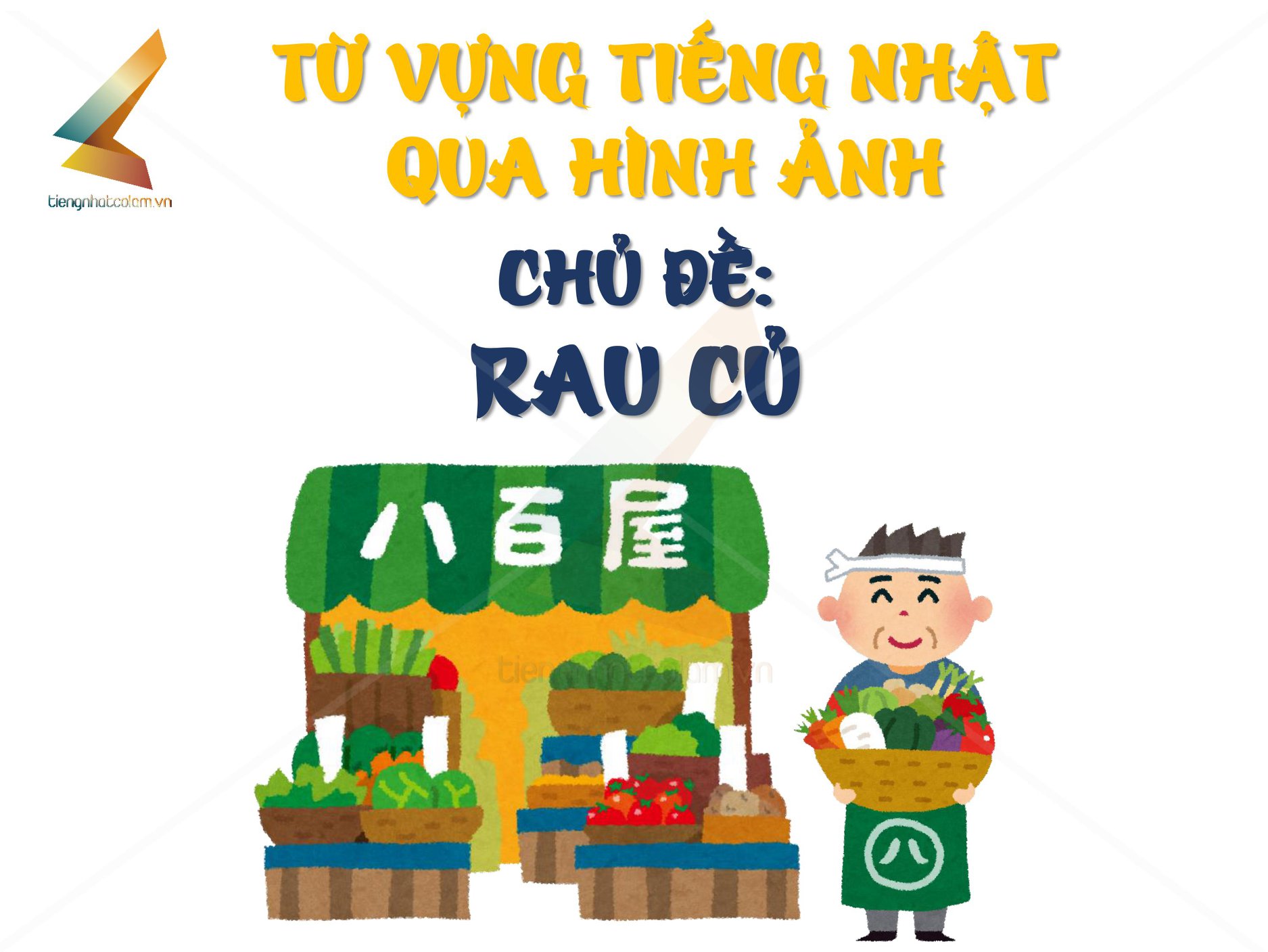 Từ vựng về rau củ