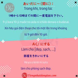 Tổng hợp 60 ngữ pháp N4 - Tiếng Nhật Đơn Giản
