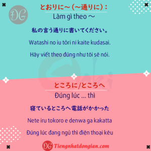 Tổng hợp 60 ngữ pháp N4 - Tiếng Nhật Đơn Giản