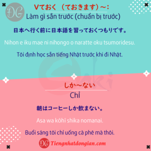 Tổng hợp 60 ngữ pháp N4 - Tiếng Nhật Đơn Giản