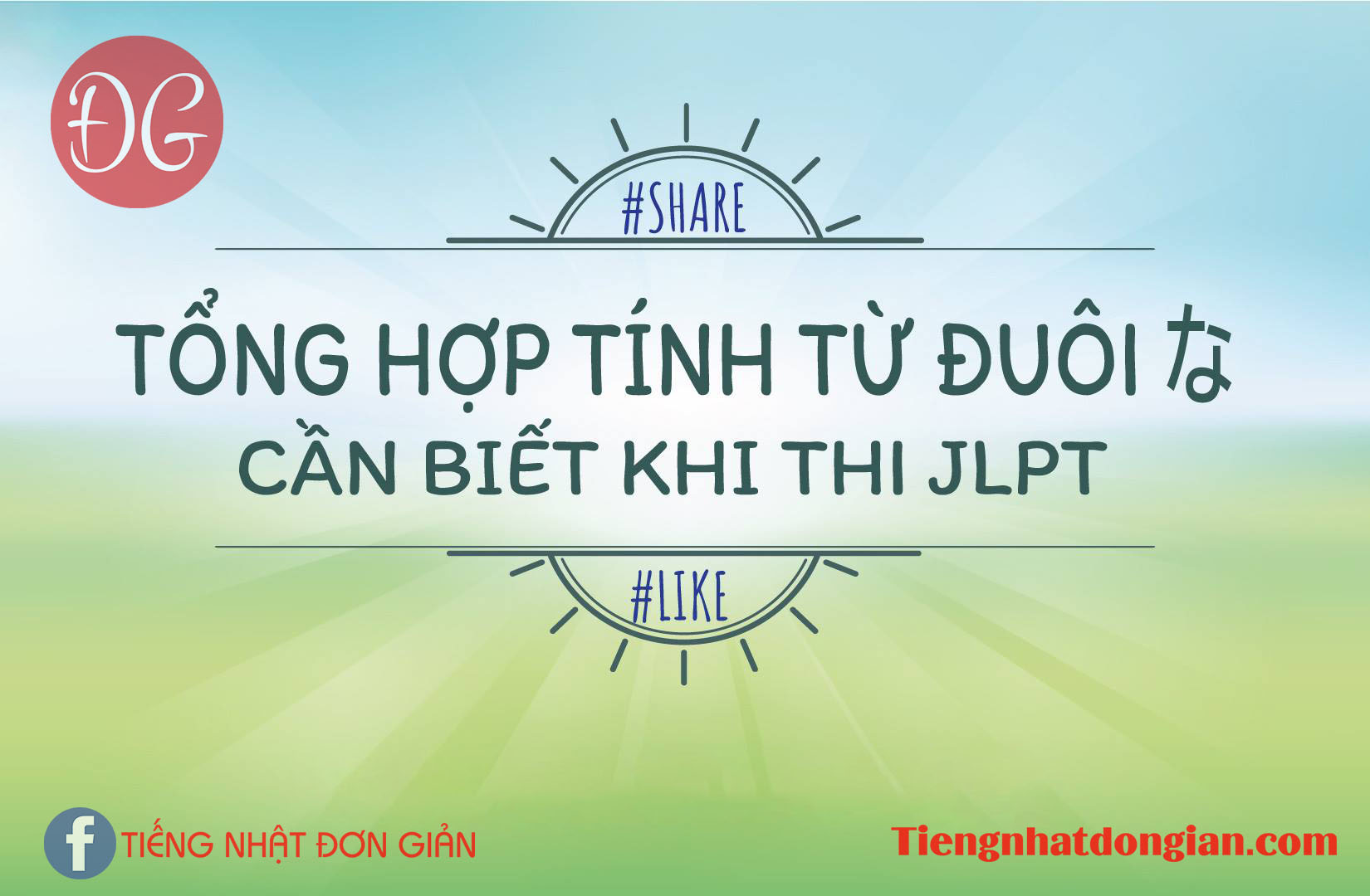 Tổng hợp tính từ đuôi な cần biết khi thi JLPT