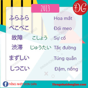 Tổng hợp từ vụng trong đề thi jlpt N3 -13