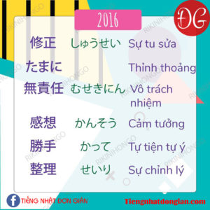 Tổng hợp từ vụng trong đề thi jlpt N3 -3