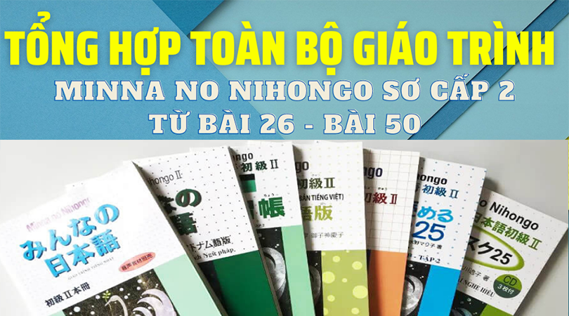 tong hop giao trinh minnano nihongo N4