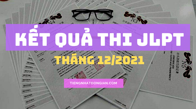 kết quả thi JLPT