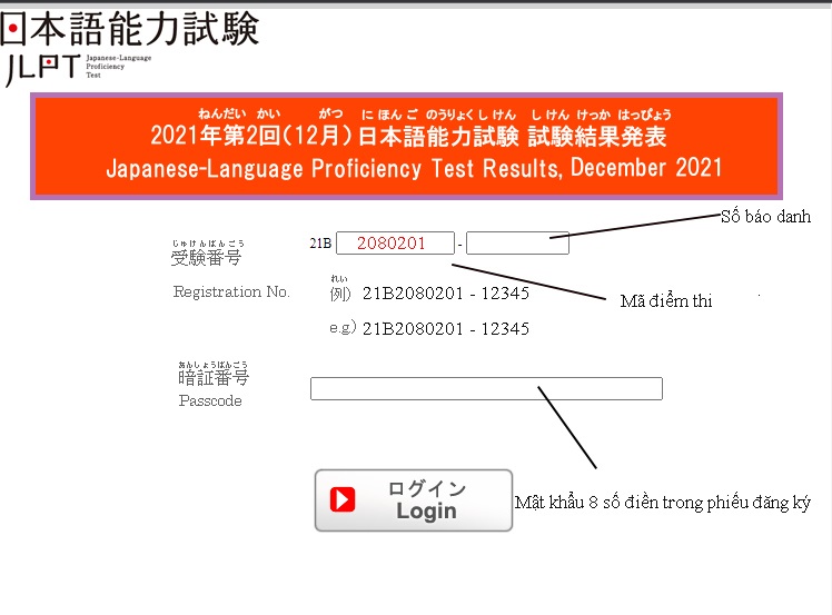 tra cuu ket qua thi jlpt tai viet nam