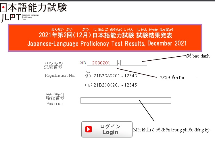 tra cuu ket qua thi jlpt tai viet nam