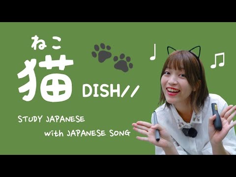 04♪猫 / DISH//【日本の歌で日本語を勉強しよう】