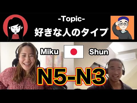 【N5-N3】Japanese Conversation with Miku Real Japanese