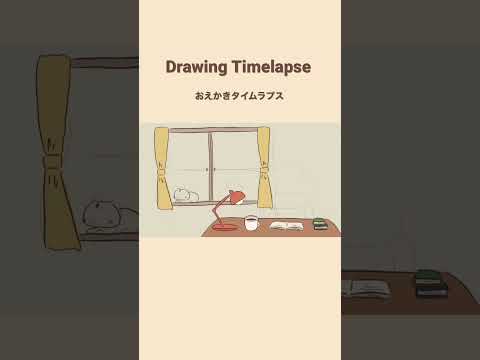 Digital Drawing Timelapse / Adobe Fresco | Behind the Secene