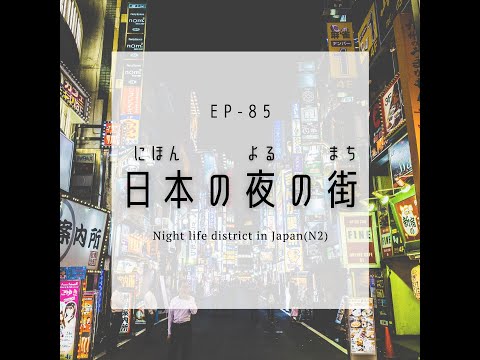 EP-85 日本の夜の街　Night life district in Japan(N2)