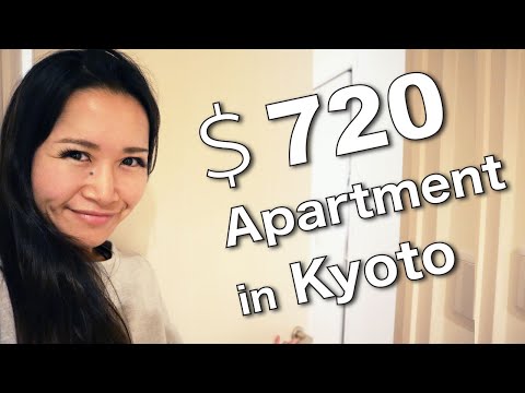Empty apartment tour! $720 in Kyoto (Vlog in Japanese #3)