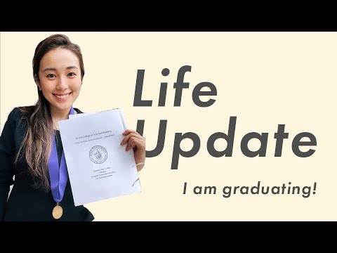 Life Update / I’m graduating from graduate school🎓