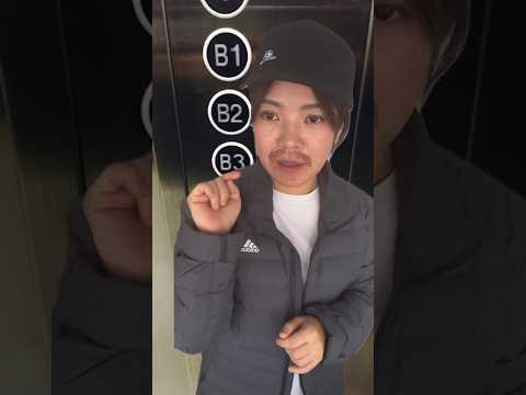 Wacky dialogues in the elevator😜 #learnjapanese #nihongo #shorts