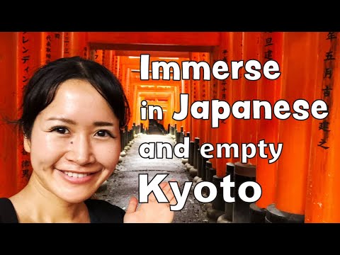 Immerse yourself in ONLY Japanese!! Come to Fushimi Inari Shrine with me:)