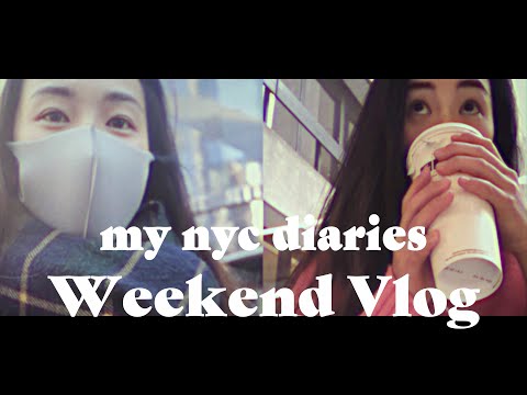 【NYCVlog】Weekend in my life (Eatly, school, rehearsals… ) / イータリー、大学院、リハーサルなど忙しい週末