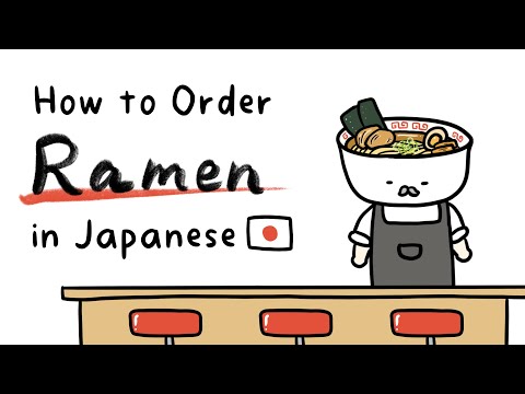 Ordering Ramen in Japanese | Conversation Practice