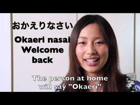 4. Learn Japanese Pod – Tadaima & Okaeri nasai