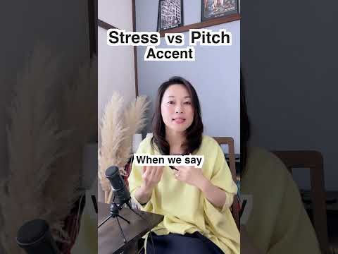 Stress Accent vs Japanese Pitch Accent