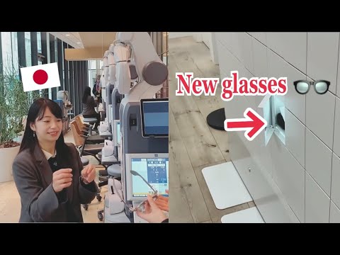 Japanese conversation｜How to buy glasses in Japanese?／日本のメガネ屋