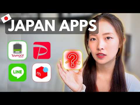 5 MUST HAVE APPS IN JAPAN | Download BEFORE You Go! 【Japanese Pocast】