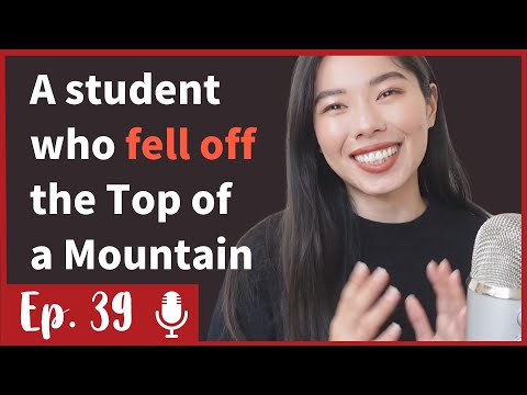 39 山から落ちた生徒の話🤣 | A student who fell off the Top of a Mountain