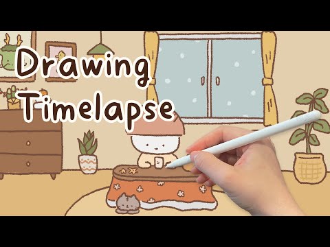 Behind The Scenes: How I Draw Illustrations | Drawing Timelapse