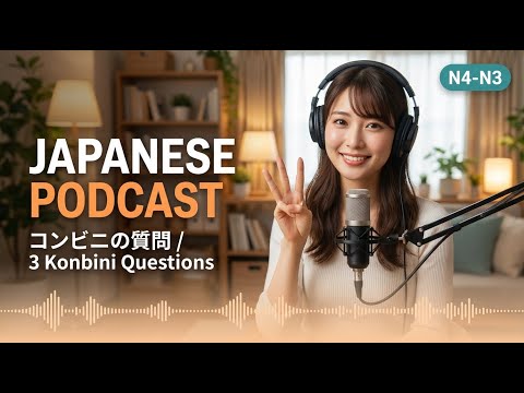 3 Unexpected Questions at Japanese Convenience Stores | N4 Podcast