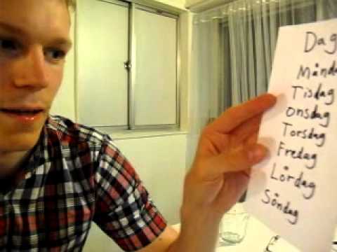 Ska vi fika! スウェーデン語No.21!『曜日について！！！』