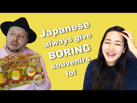 Why do Japanese people say “It’s a boring thing” when giving souvenirs?(Culture of humbling)Subtitle