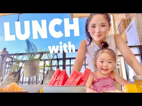 Lunch w/ MOE & SUTAN | Relax | Watermelon | Japan’s Hot Summer