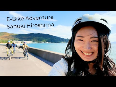 Japan E-Bike Island Adventure on Sanuki Hiroshima with Friends
