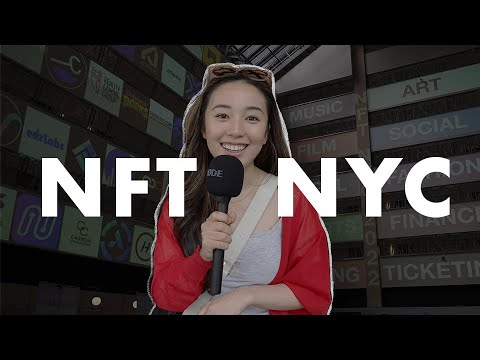 #ニューヨーク  のNFTイベントへ🏃 / #英語リスニング #nftnyc2022