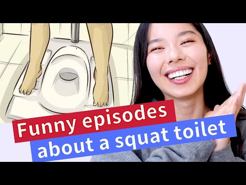 194 Squat トイレの正しい使い方🧻| これであなたは squat toiletを使えるようになる！笑 #japanesepodcast