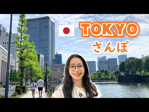 【日本語散歩Vlog＃6】東京駅から新橋駅まで歩きました