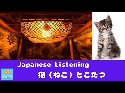 🎧Beginner – Japanese Listening -「猫とこたつ」