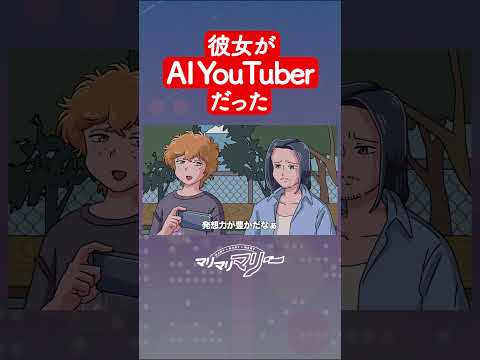 彼女がAIYouTuberだった #アニメ #コント #マリマリマリー