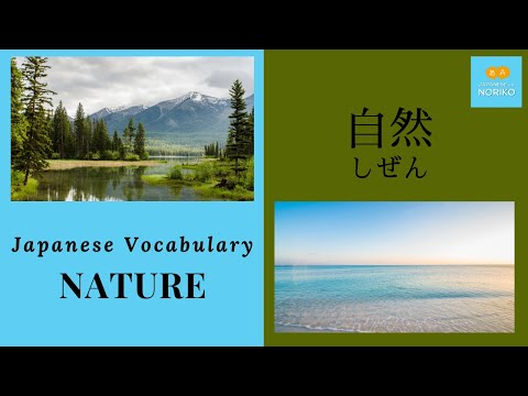 Nature | Japanese Vocabulary #2 | 自然（しぜん）