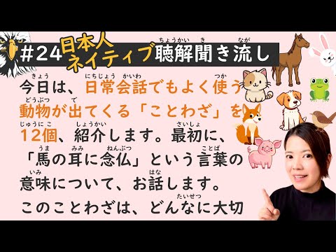 Simple Japanese Listening Lesson #24 | 12 Essential Proverbs You Must Know! 🇯🇵✨