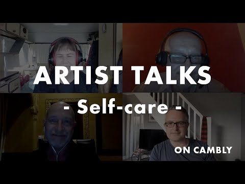 How to use #onlineEnglish conversation these days / Self-care methods for artists