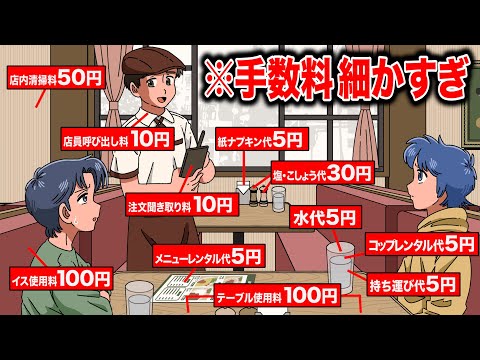 金額設定ダルすぎるレストラン【アニメ】【コント】
