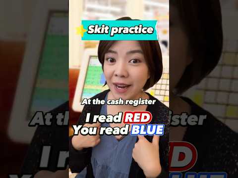 #japanese skit practice! At the cash register ✨ #learnjapanese #日本語 #jlpt #japan