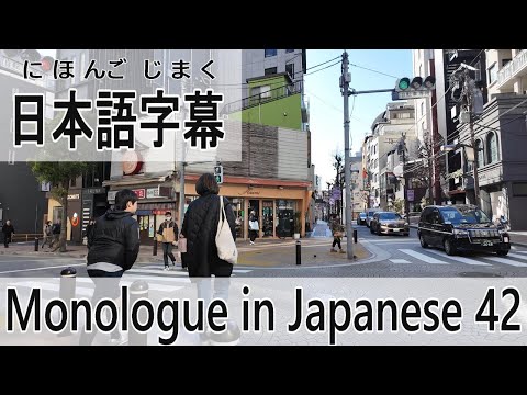 自然災害　Monologue in Japanese [ 42 ] – 日本語字幕 + English YouTube CC