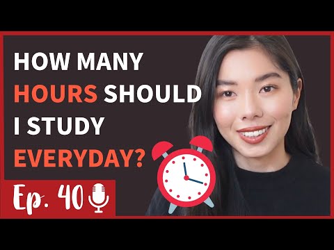 40 一日に何時間 勉強したらいいの？| How many hours should I study every day？