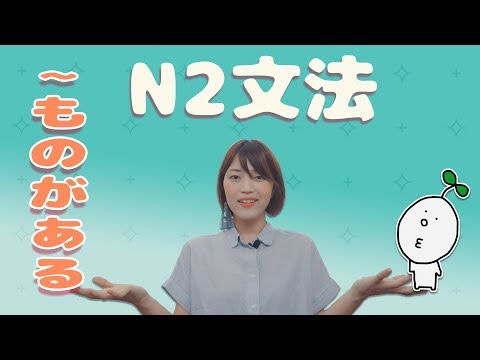 【N2文法】#12 〜ものがある