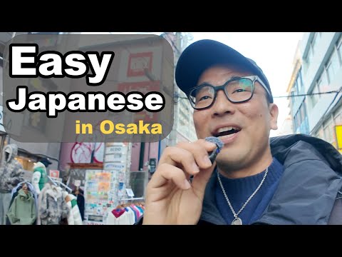 Easy Japanese in Real Life – Walking Through Osaka (N5–N3 Listening Practice)