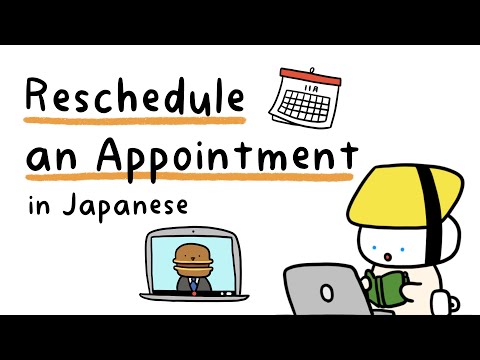 How to Reschedule an Appointment | Situational Conversation in Japanese