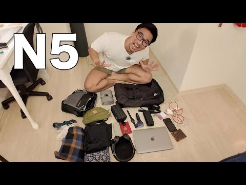 【N5】This is all I bring to travel! / Easy Japanese listening practice