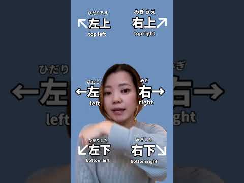 Can you say all the directions in Japanese? #japanese #learnjapanese #日本語 #nihongo #jlpt