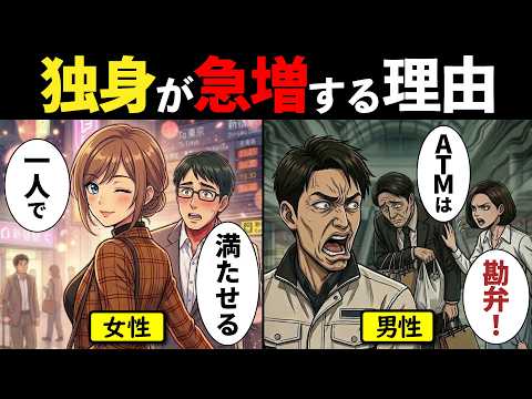 【漫画】日本人の半分が独身になる時代。アラフィフ独身男が気づいた意外な老後の答えとは？【漫画動画】